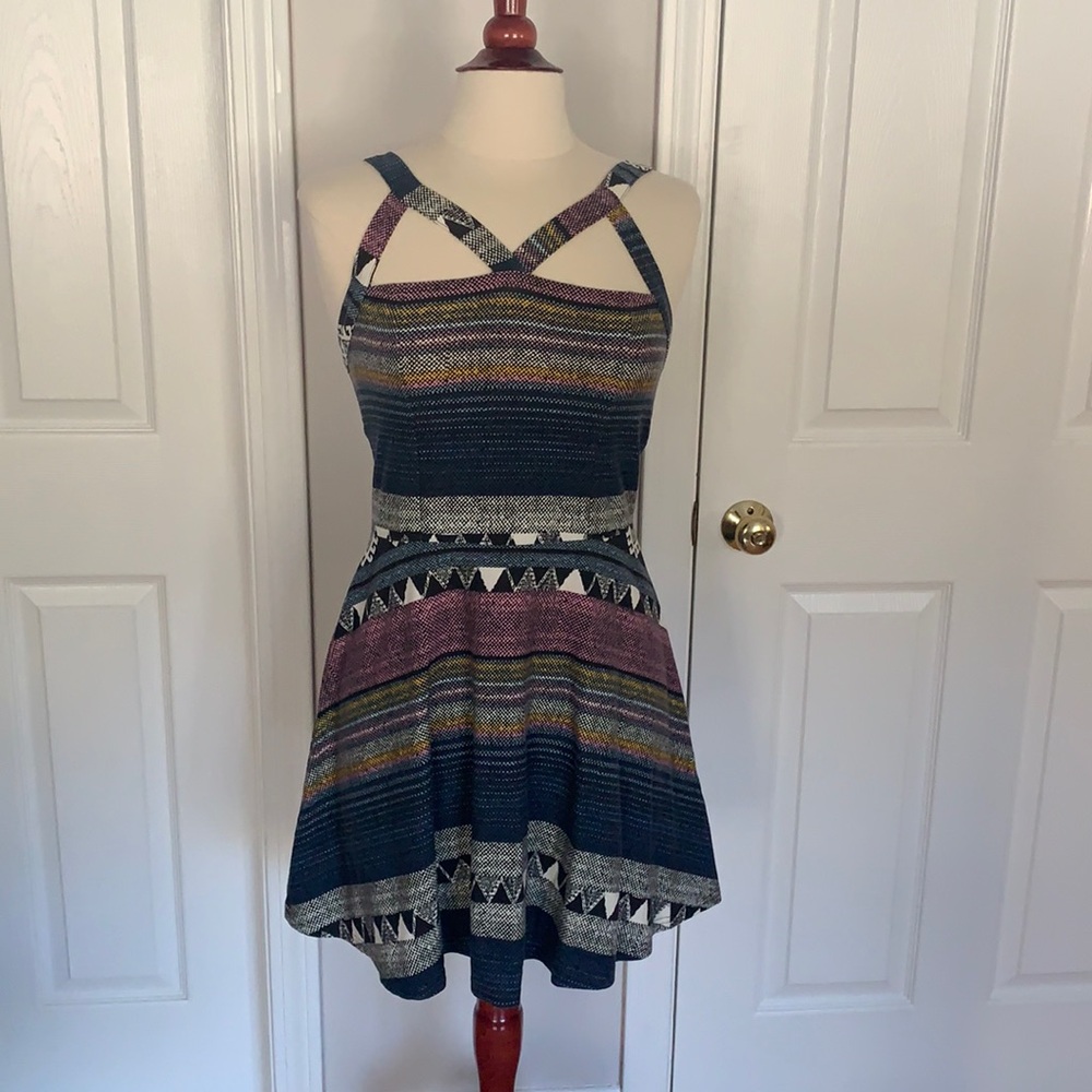 Top shop cutout mini dress